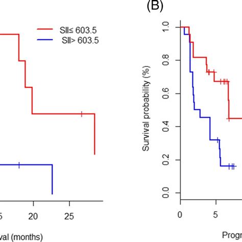 Kaplan‐meier Plots Of Overall Survival A And Progression‐free