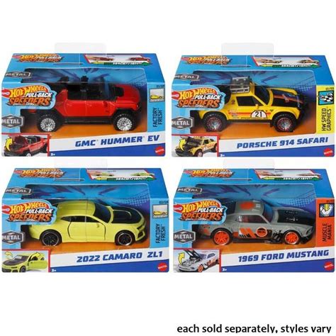 Hot Wheels Pull Back Speeders Scale Vehicles Assorted Top Pick Toys Online Toy Shop