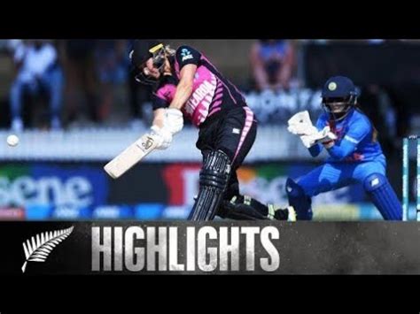 India Women Vs New Zealand Women Th Odi Highlights Nzw Vs Indw