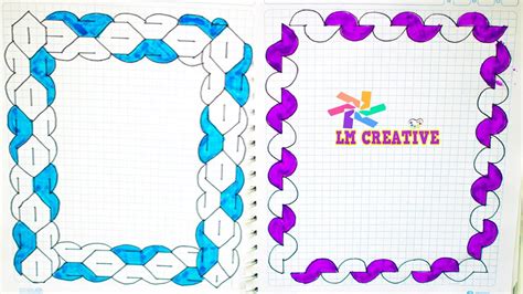 Como Hacer Caratulas Para Cuadernos Faciles Y Bonitasideas De Margenes