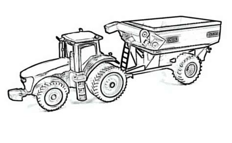 25 Best Tractor Coloring Pages To Print