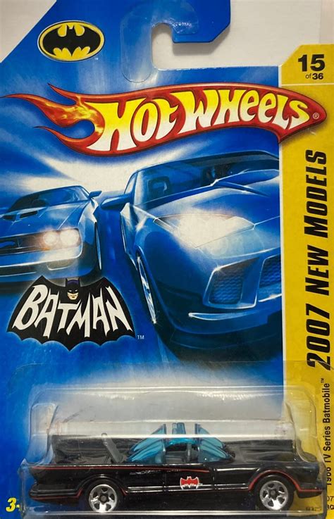 MATTEL HOT WHEELS 2007 NEW MODELS 1966 TV SERIES BATMOBILE 15 180