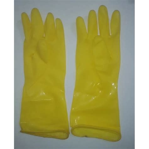 Plain Pvc Hand Gloves Size Mm Finger Type Full Fingered