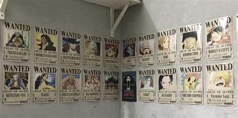 One Piece Wanted Posters 2022