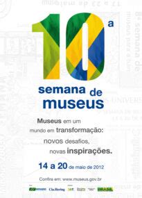 Semana Nacional De Museus Visite Museus