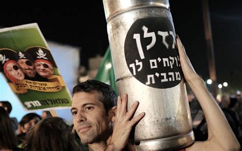 Thousands Across Israel Protest Against Controversial Gas Deal The