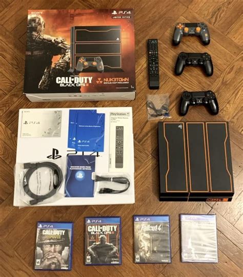 Sony Playstation 4 Ps4 Call Of Duty Black Ops Iii Limited Edition 1tbw