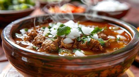 Premium Photo A Delicious Bowl Of Traditional Mexican Pozole A Hearty