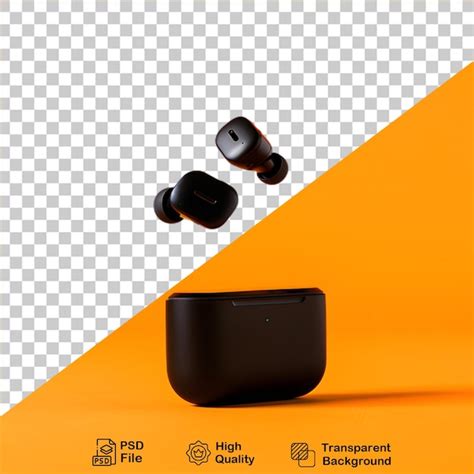 Premium Psd Earbuds Isolated On Transparent Background Include Png File