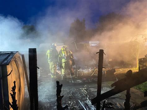 Brand auf Campingplatz Einsatzbericht Xanten Obermörmter