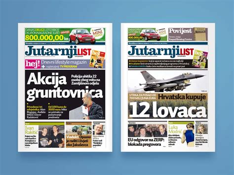 Jutarnji List Wenceslau News Design