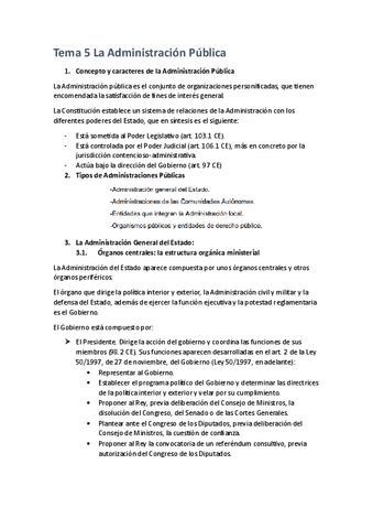 Tema La Administracion Publica Pdf