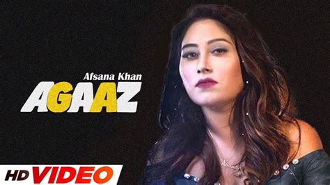 Agaaz Full Video Afsana Khan Ft Himanshi Khurana New Songs 2023