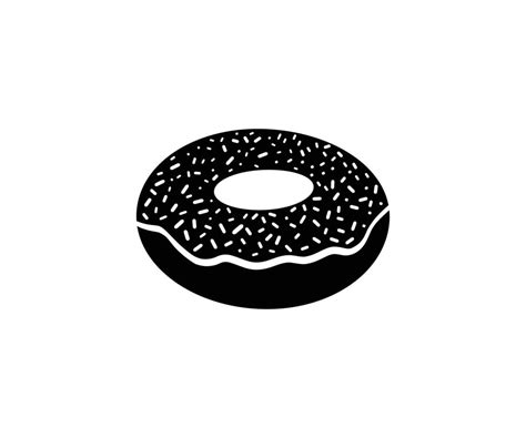 Donut Icon Vector Template. Donut Vector Icon Logo Design. 10627956 ...