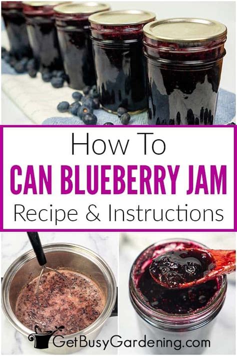 How To Make Blueberry Jam No Pectin Recipe Artofit