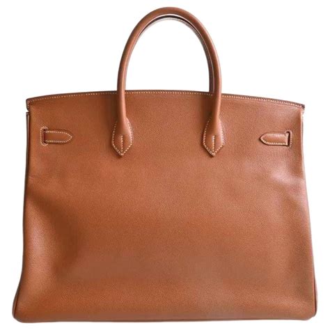 Herm S Hermes Birkin Braun Leder Ref Joli Closet