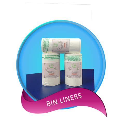printed compostable bin liners holding capacity  kilo onwards