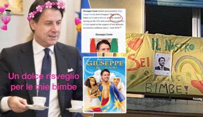 Dal Web Arriva La Divertentissima Pagina Le Bimbe Di Giuseppe Conte