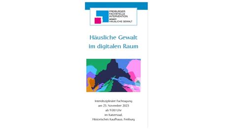 Dokumentation der Interdisziplinären Fachtagung Häusliche Gewalt im