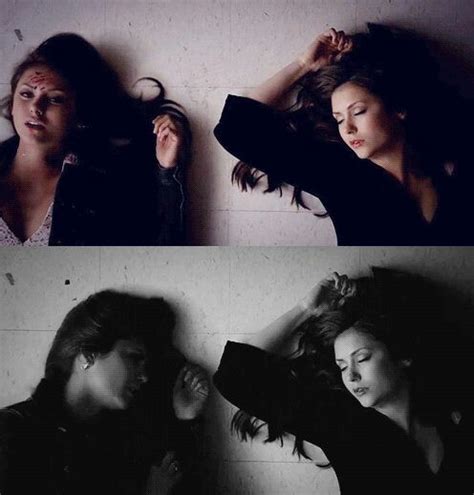 Elena & Katherine.. | Vampire diaries funny, Katherine, Vampire diaries