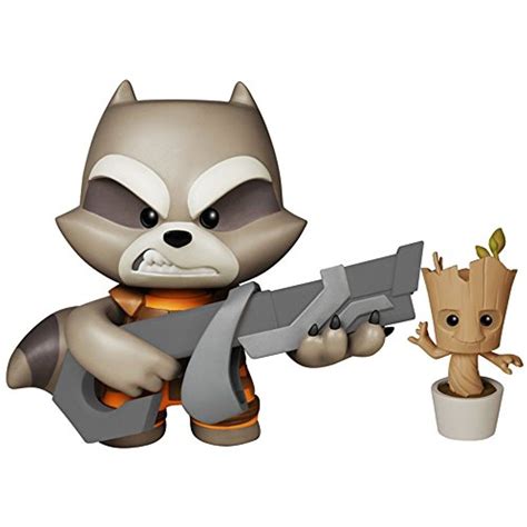 Funko Super Deluxe Vinyl Gotg Rocket Raccoon Action Figure Rocket