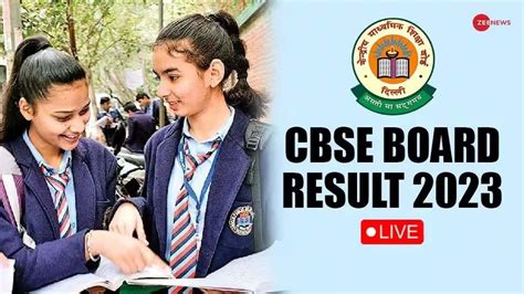 Cbse Board Result 2023 Class 12 Results Declared How To Check Marksheet Pass Percentage