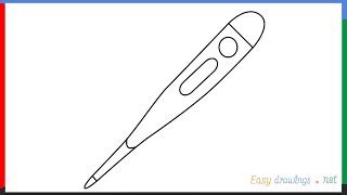 Thermometer Drawing