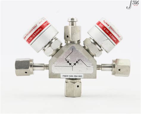 fujikin valve monoblock op  mpa type nc pn