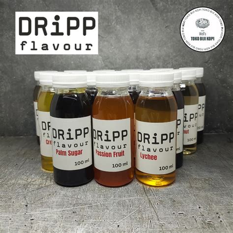 Jual Dripp Syrup Sirup Dripp Flavoured Minuman Repack 100 Ml