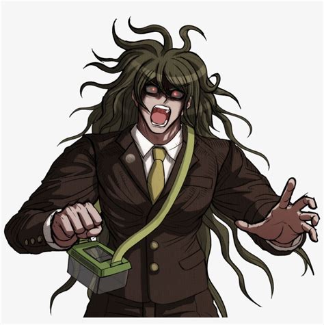 danganronpa  gonta gokuhara halfbody sprite png image transparent