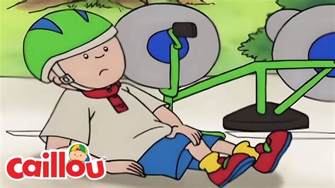 Caillou Va In Bicicletta Caillou Italiano Wildbrain Youtube