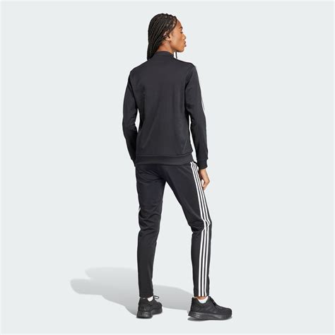 Adidas Essentials Stripes Tracksuit Black Adidas Uae