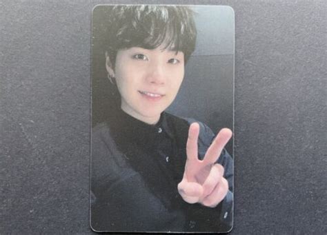 Bts Be Deluxe Edition Lucky Draw Event Soundwave Suga Photo Card Grammy