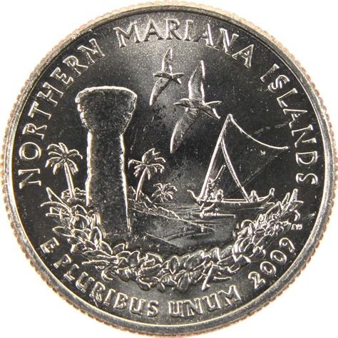 2009 D Northern Mariana Islands US Territories Quarter Uncirculated at