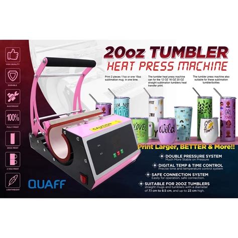 Quaff Mug Press 20oz Tumbler Heat Press Machine Shopee Philippines