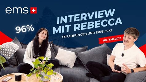 Im Numerus Clausus Ems Interview Mit Rebecca Youtube