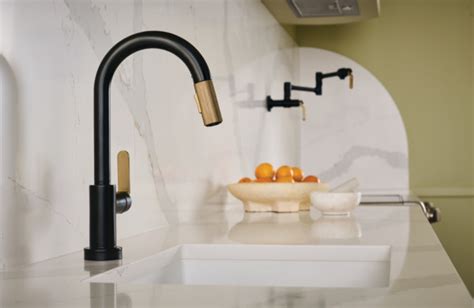 Litze Smarttouch Pull Down Prep Faucet With Arc Spout Industrial