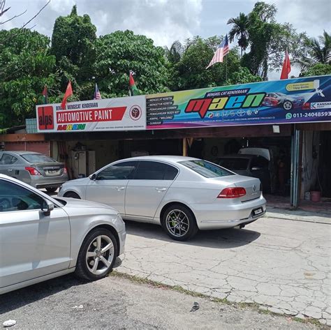 bengkel mengetuk  mengecat kereta kulim kulim