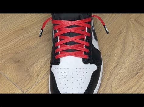 How To Lace Air Jordan Low Retro Reverse Lacing Tutorial Youtube