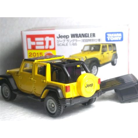 Jual Jeep Wrangler Yellow No 80 Tomica Sticker Firset Edition 2015