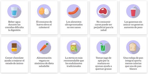 Mito o realidad Diez creencias sobre alimentación bajo la lupa de