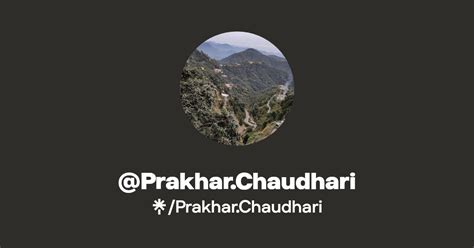 Prakhar Chaudhari Linktree