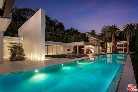 New 28 000 Sq Ft Modern Mansion Lists In Bel Air For 65M PHOTOS