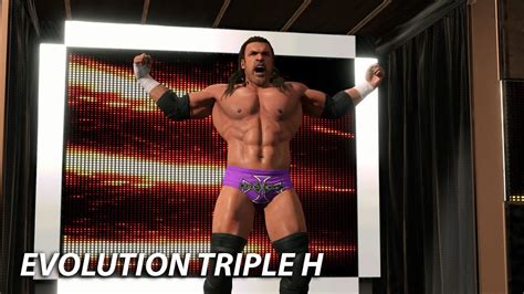 Wwe 2k23 How To Get Evolution Triple H Youtube