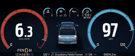 Digital Gauges Instrument Cluster Display In Action 2021 F 150