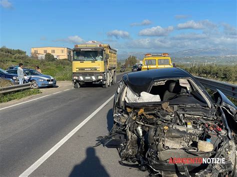 Incidente Stradale Sulla Statale 115 Un Ferito