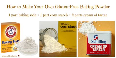 Using Gluten-Free Baking Powder When Baking Homemade Cookies