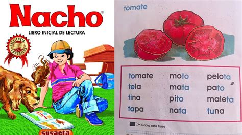 Lecci N De Tomate Del Libro Nacho El Mejor M Todo Para Alfabetizar