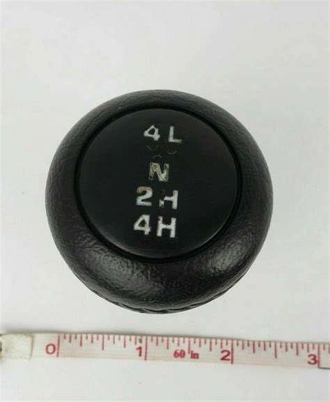 Jeep Wrangler Transfer Case Wd Selector Shifter Knob Black Ebay