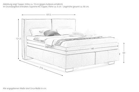 Mondo Boxspringbett Supreme Comfort Greywhite M Bel Letz Ihr Online